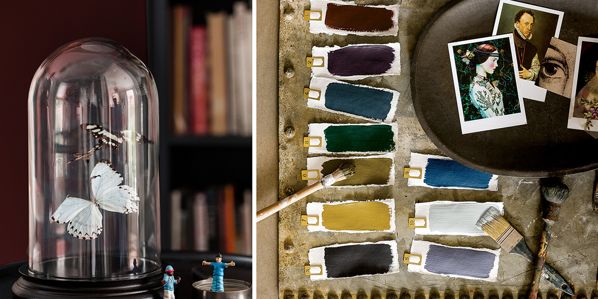 Färgsättning måleri